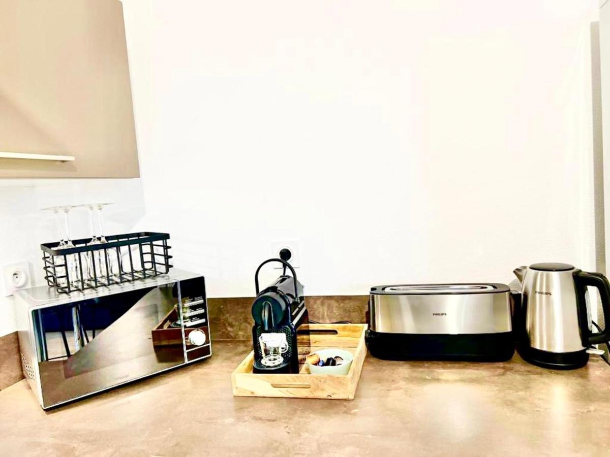 Apartament L'Atelier Chic - Wifi Fibre - Parking Privee - Balcon - Netflix Lanester Zewnętrze zdjęcie